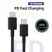 5A 45W PD USB-C كابل شحن سريع للغاية من النوع C لهواتف سامسونج