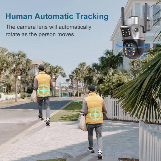 LS VISION-كاميرا شمسية بشاشة مزدوجة ، خارجية ، لاسلكية ، 4G ، واي فاي ، PTZ ، عدسة مزدوجة ، حماية أمنية ، تتبع تلقائي ، CCTV ، 4K ، 8mp LS VISION-كاميرا شمسية بشاشة مزدوجة ، خارجية ، لاسلكية ، 4G ، واي فاي ، PTZ ، عدسة مزدوجة ، حماية أمنية ، تتبع تلقائي ، CCTV ، 4K ، 8mp