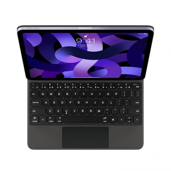 AJIUYU لوحة المفاتيح السحرية لجهاز iPad Pro 11 بوصة 12.9 "2018-2022 Air 5 4 10th 10.9" غطاء ذكي مغناطيسي برتغالي إسباني عربي AJIUYU لوحة المفاتيح السحرية لجهاز iPad Pro 11 بوصة 12.9 "2018-2022 Air 5 4 10th 10.9" غطاء ذكي مغناطيسي برتغالي إسباني عربي